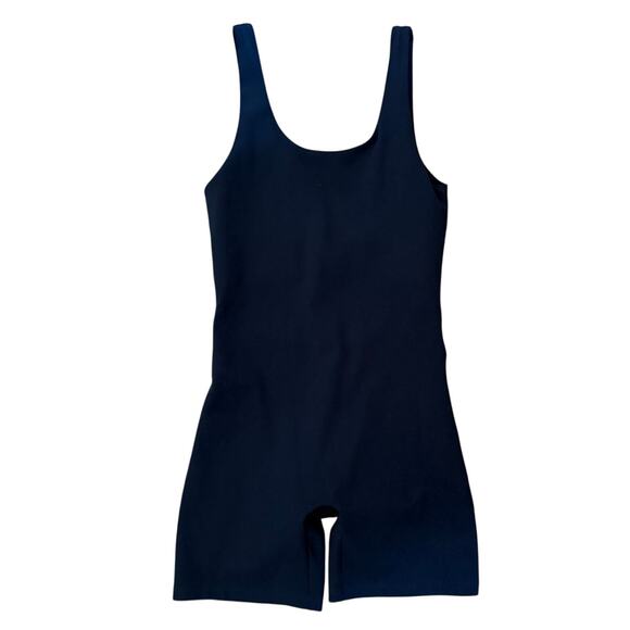 Girlfriend Collective Bike Unitard in Black Size Small - Picture 1 of 4